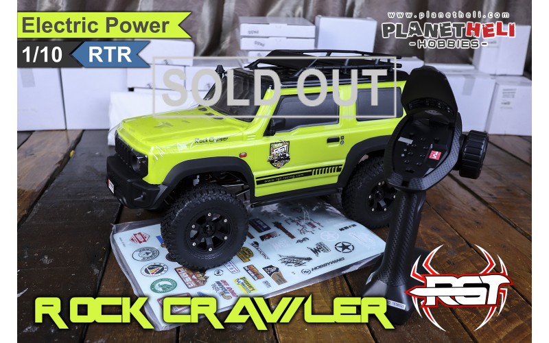 RGT 136100V3 Rock Crawler 1/10 Suzuki Jimny RTR - Yellow Green